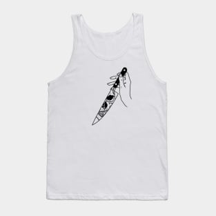 Grim Reaper Knife Tank Top